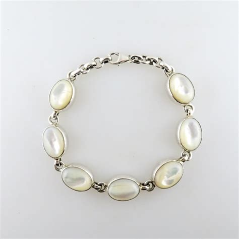 hermes mother of pearl bracelet